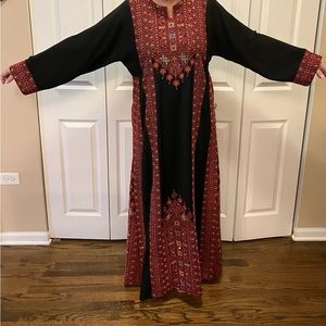 Palestian Jordanian Thobe Islamic Muslim Women’s Dress